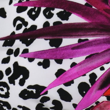 weiß-bunt/Beach Leo