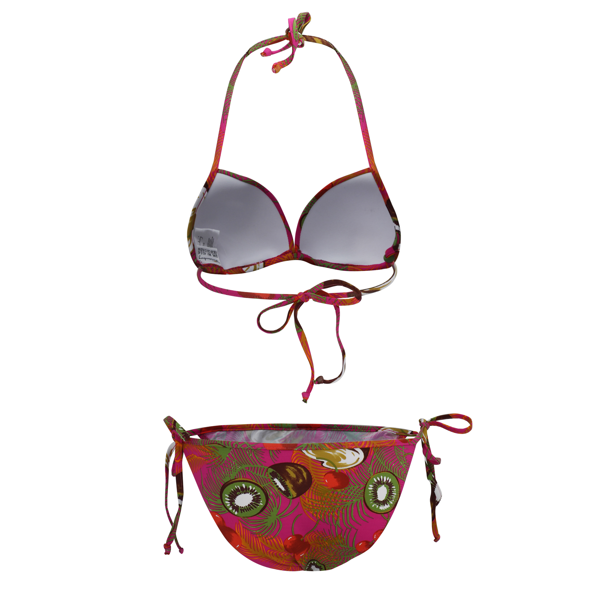 Triangel-Bikini mit Schale